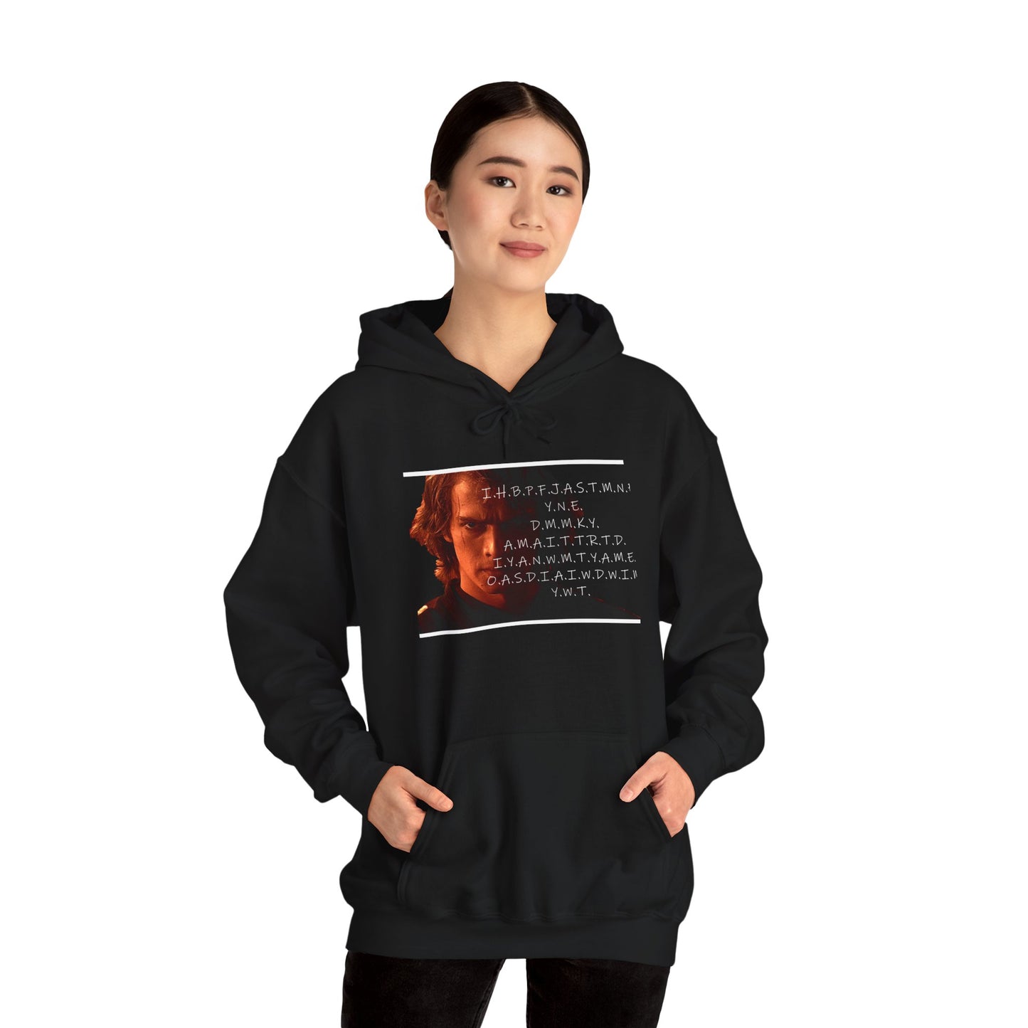 Anakin vs. Obi-Wan Initials Hoodie